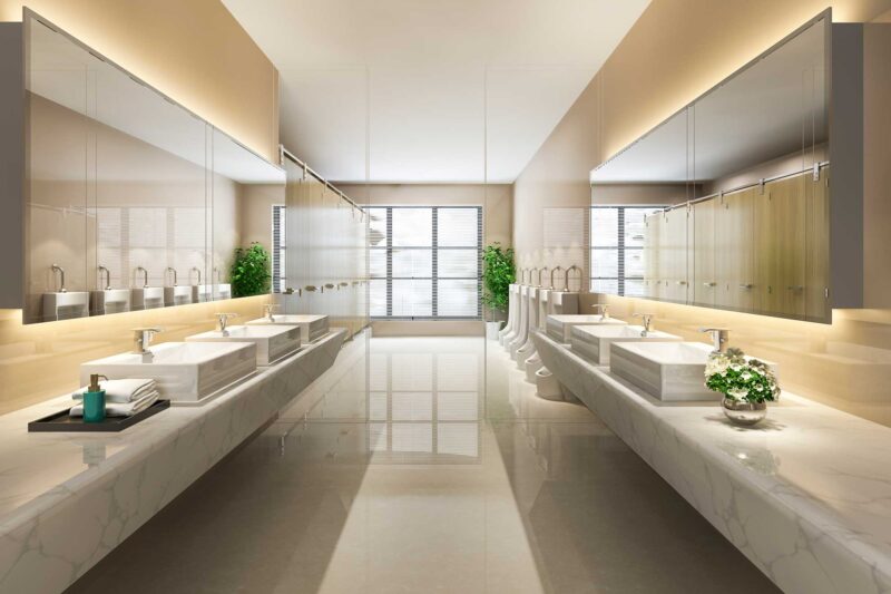 commercial restroom