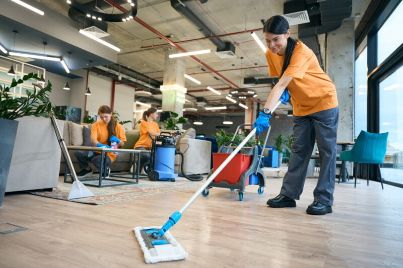 what are the health benefits of professional floor cleaning