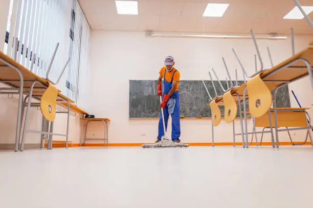 what does janitorial services include